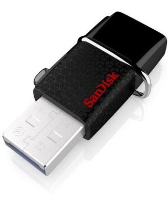 SanDisk Ultra Dual USB 3.0 128GB Drive - Android Devices USB Type-A and Micro-USB