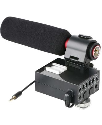 Saramonic MixMic 2-CH Audio Mixer & XLR Shotgun Microphone Kit