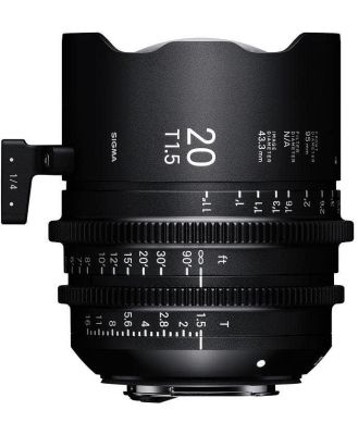 Sigma 20mm T1.5 CINE Lens - Arri PL-Mount