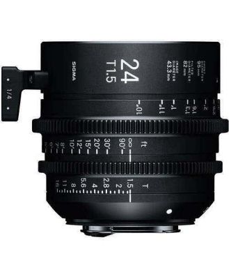 Sigma 24mm T1.5 CINE Lens - Canon EF