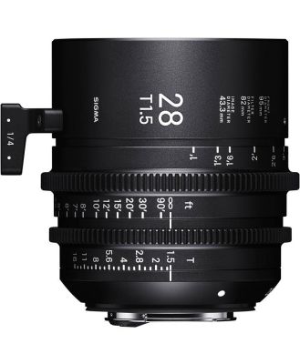 Sigma 28mm T1.5 CINE Lens - Canon