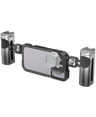 SmallRig Mobile Video Cage Kit (Dual Handheld)for iphone 14 Pro - 4076