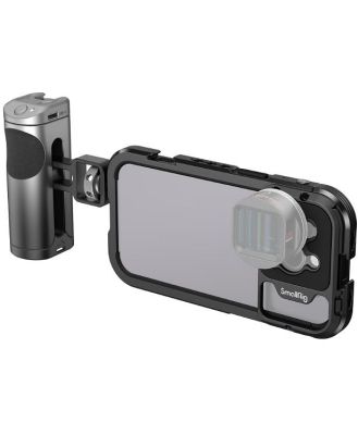 SmallRig Mobile Video Cage Kit (Single Handheld)for iPhone 14 Pro - 4100