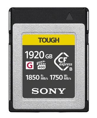 Sony CFexpress Type B 1920GB Tough Memory Card