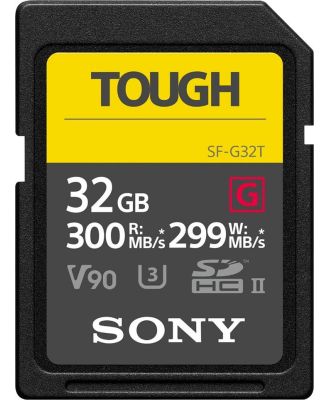 Sony SF-G Tough Series 32GB SDHC UHS II V90 - Memory Card