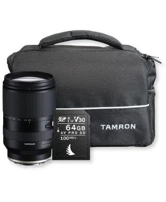 Tamron 28-200mm f/2.8-5.6 Di III RXD Lens - Sony FE w/Bonus Tamron Bag & 64GB SD