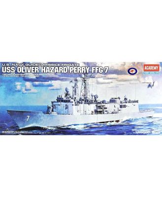 Academy Model Kit 1:350 Aust Decals Ship USS Oliver Hazard Perry FFG7 Frigate