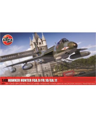 Airfix Model Kit 1:48 Hawker Hunter FGA9 FR10 GA11