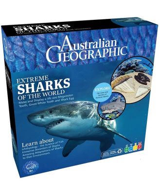 Australian Geographic Extreme Sharks Science & Activity Kit