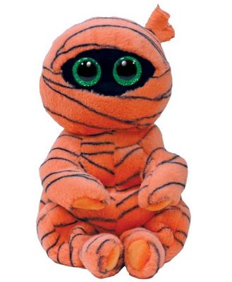 Beanie Boos Regular Plush Halloween Hocus Pocus Mummy Orange