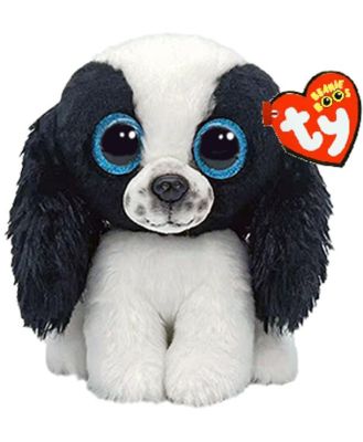 Beanie Boos Regular Plush Sissy Black & White Dog