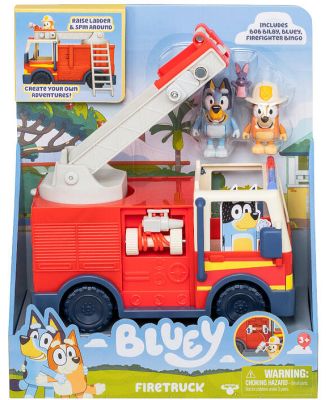 Bluey Firetruck With Figures & Accessories