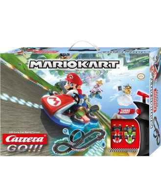 Carrera Go 1:43 Scale Slot Car Set Nintendo Mario Kart 4.9m Track