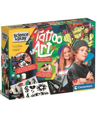 Clementoni Science & Play Tattoo Art Kit