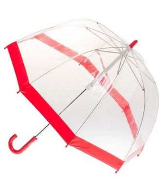 Umbrella Birdcage - Clear Red