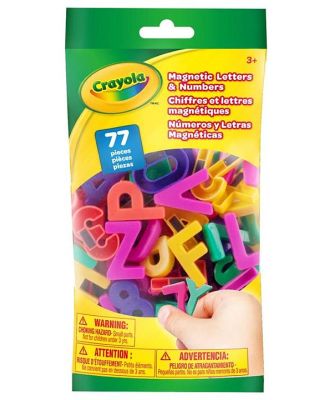 Crayola 77pcs Magnetic Letters & Numbers