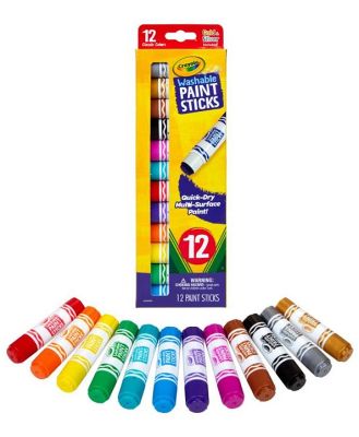 Crayola Washable Paint Sticks 12 Pack