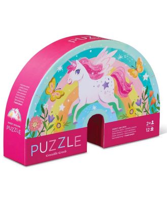 Crocodile Creek 12 Piece Puzzle Sweet Unicorn