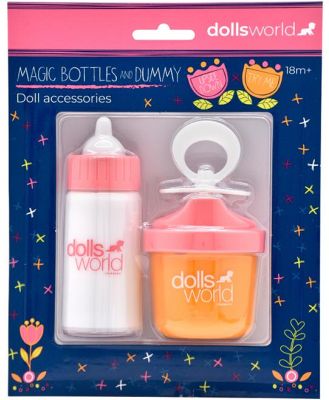 Dolls World Magic Bottles & Dummy For Baby Doll