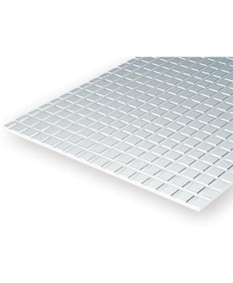 Evergreen Styrene Square Tile 0.063 x 6 x 12 Inch
