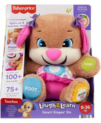 Fisher Price Laugh & Learn Smart Stages Puppy Pink