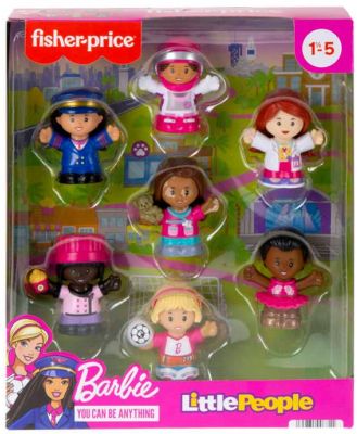 Fisher Price Little People Barbie Figures 7 Pack