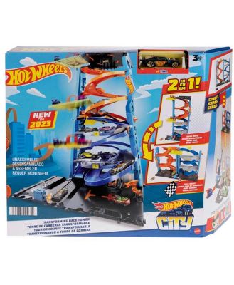 Hot Wheels City Transforming Race Tower Playset