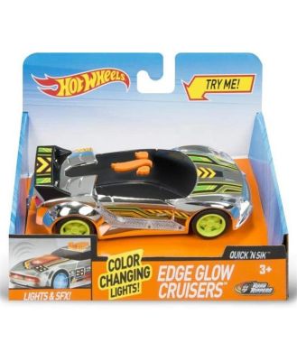 Hot Wheels Edge Glow Cruiser Quick N Sic With Light & Sounds