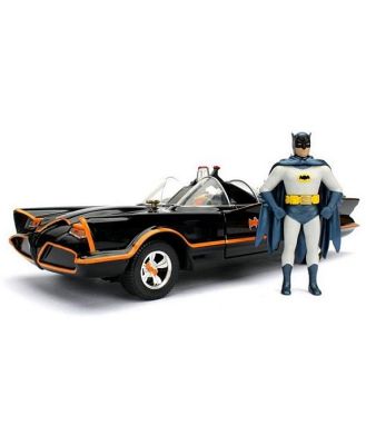 Jada Diecast 1:24 Batman 1966 Classic TV Batmobile With Figure