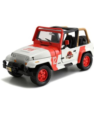 Jada Diecast 1:24 Jurassic Park 1992 Jeep Wrangler