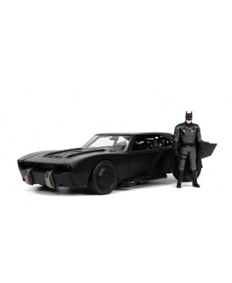 Jada Diecast 1:24 The Batman 2022 Batmobile With Figure