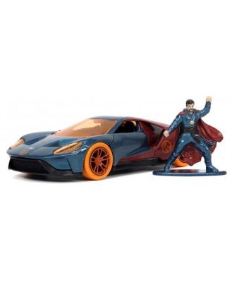 Jada Diecast 1:32 2017 Ford GT With Doctor Strange Figure