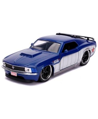 Jada Diecast 1:32 The Avengers Winter Soldier 1970 Ford Mustang Boss Hollywood Rides