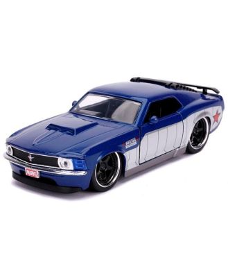 Jada Diecast 1:32 The Avengers Winter Soldier 1970 Ford Mustang Boss Hollywood Rides