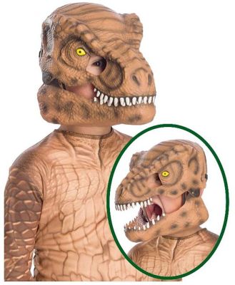 Jurassic World T-Rex Movable Jaw Kids Dress Up Mask