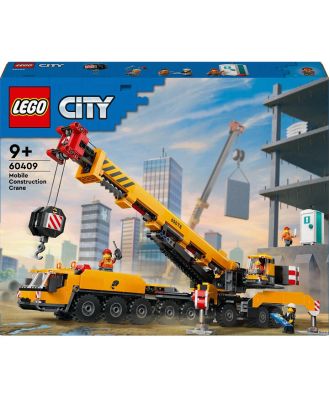 LEGO City Yellow Mobile Construction Crane