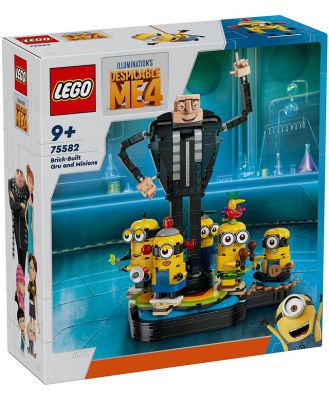 LEGO Despicable Me 4 Brick-Built Gru & Minions