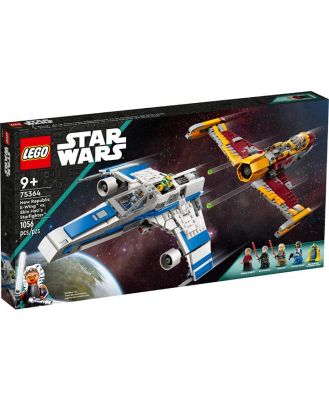 LEGO Star Wars New Republic E-Wing Vs Shin Hatis Starfighter