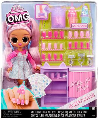 LOL Surprise OMG Doll Sweet Nails Set Assorted