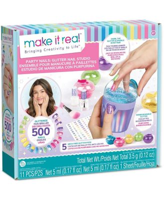 Make It Real Party Nails Manucure Set