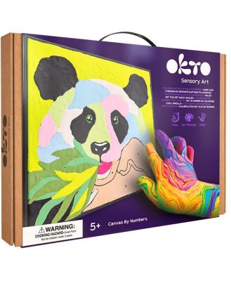 Okto Kids Clay Art By Number Panda