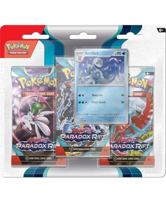 Pokemon TCG Scarlet & Violet Paradox Rift Three Booster Blister Pack Assorted