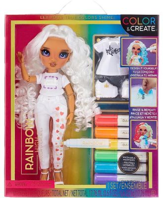 Rainbow High Color & Create Fashion Doll Assorted