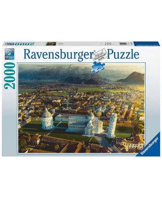 Ravensburger Puzzle 2000 Piece Pisa & Mount Pisano