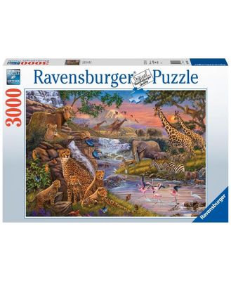 Ravensburger Puzzle 3000 Piece Animal Kingdom