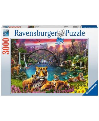 Ravensburger Puzzle 3000 Piece Tigers In Paradise