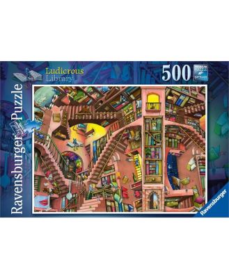 Ravensburger Puzzle 500 Piece Ludicrous Library