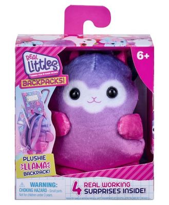 Real Littles Series 7 Plushie Pet Backpack Assorted