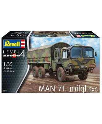 Revell Model Kit 1:35 Man 7T MILGL 6x6