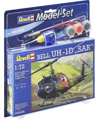 Revell Model Kit Gift Set 1:72 Bell Uh-1D Sar Helicopter